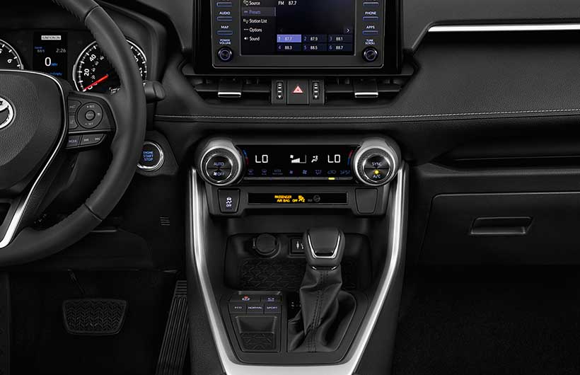 Toyota Rav4 2020 Interior Tablero